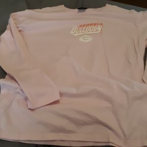 💗Long Sleeve GA Bulldogs T-Shirt